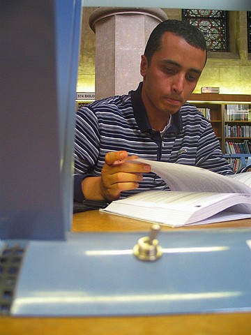 Auditeur à la bibliothèque du Cnam.